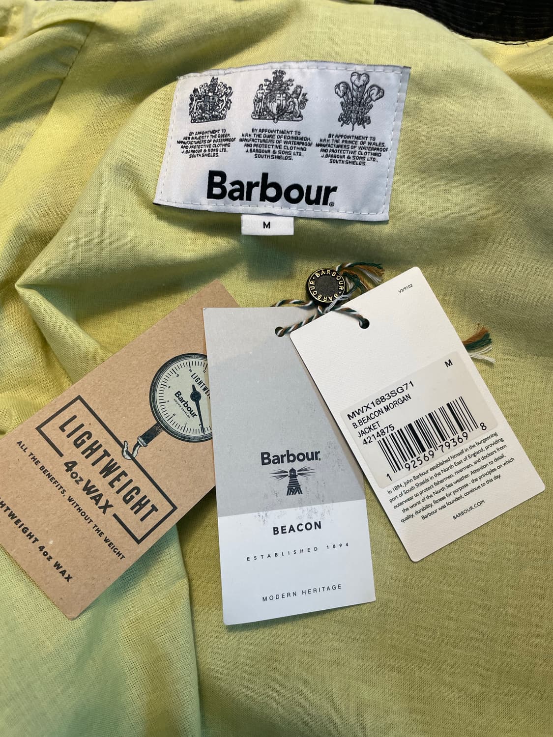 봄맞이 바버 인터네셔널 비콘 자켓(m) 상품이미지3