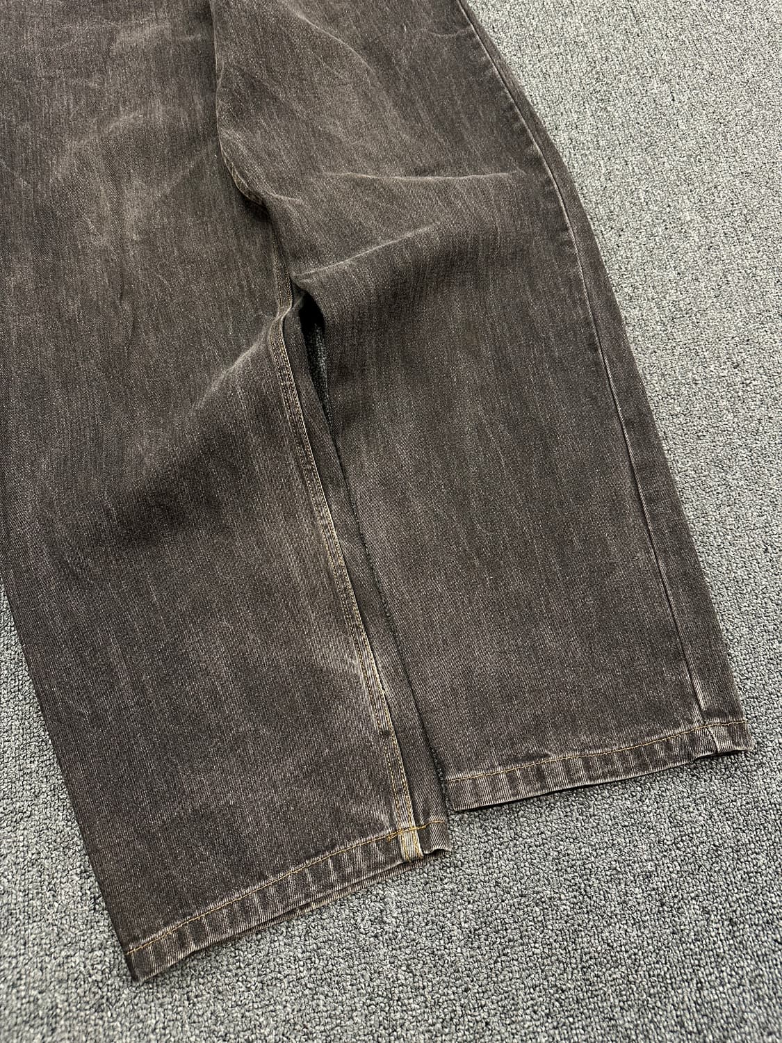 34) SOHK 스쿨오브하드낙 y2k 힙합 흑청 데님팬츠 상품이미지7