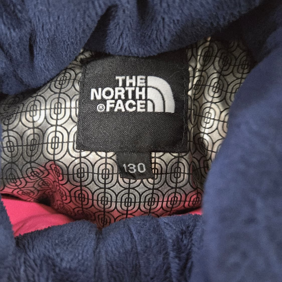 [130] 노스페이스 키즈 여성 구스다운 후드 패딩 자켓 0114YH1 상품이미지3