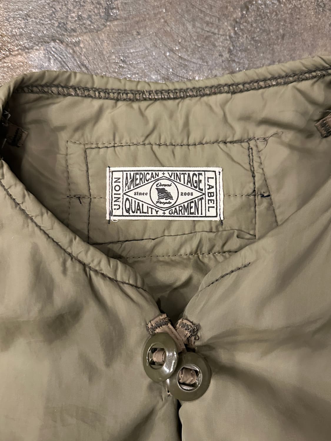 반다나 리워크 밀리터리 빈티지 라이너 XL 상품이미지3