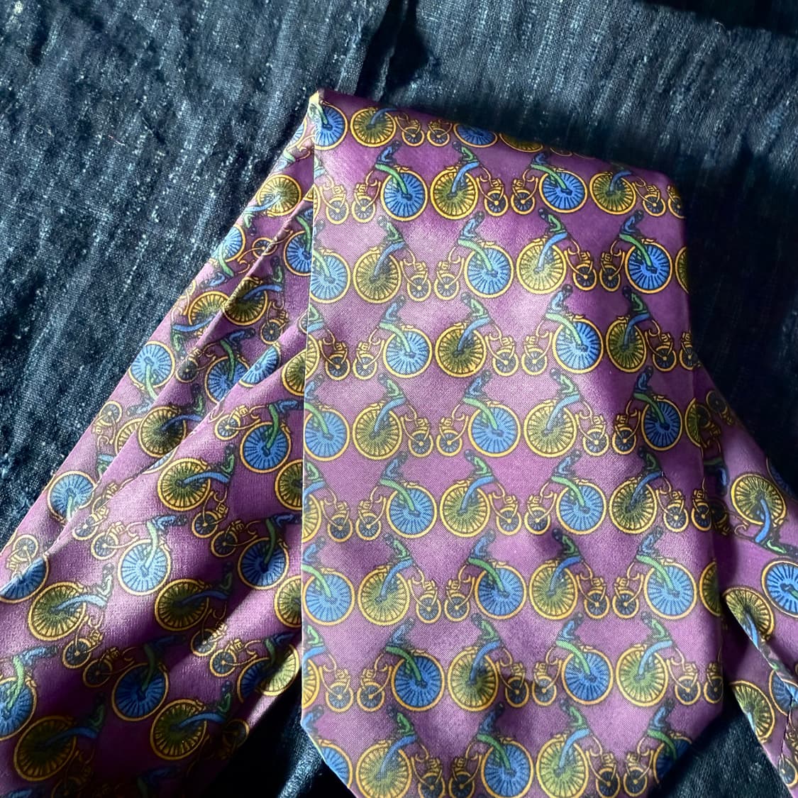 Yorn 벨로시패드 패턴 폴리 타이 상품이미지2