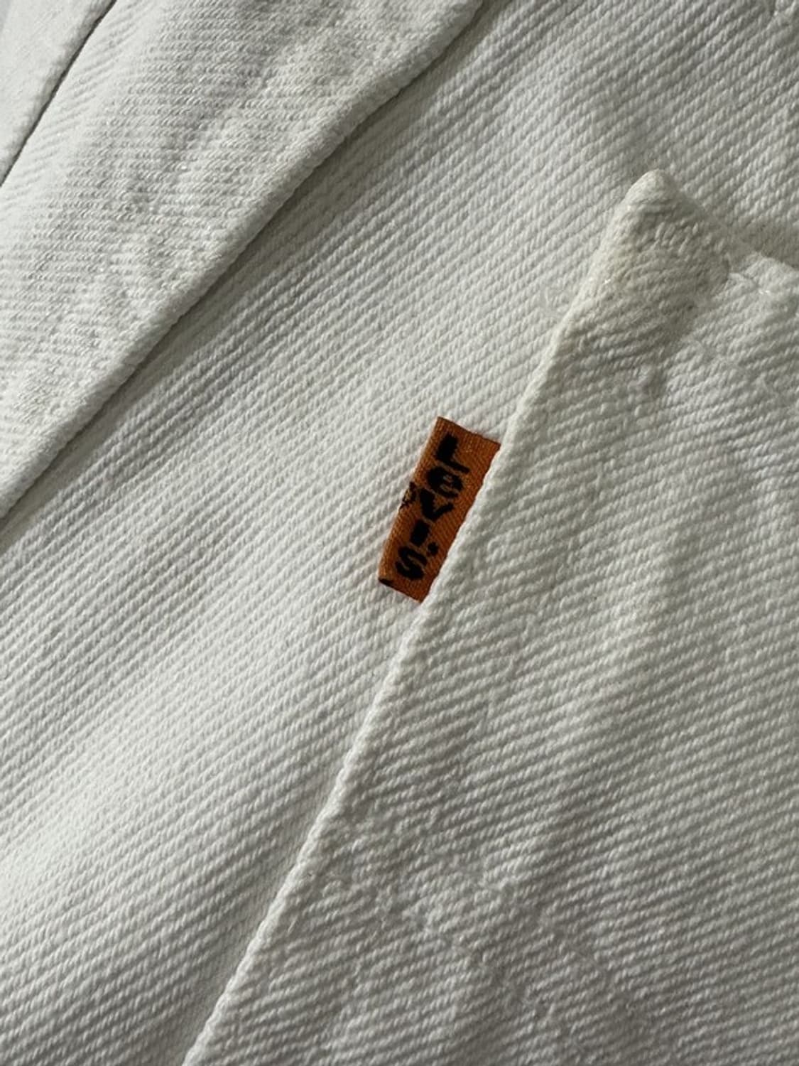 [W28L32] LEVI'S 리바이스550 90s USA 크림진 오렌지탭 상품이미지3