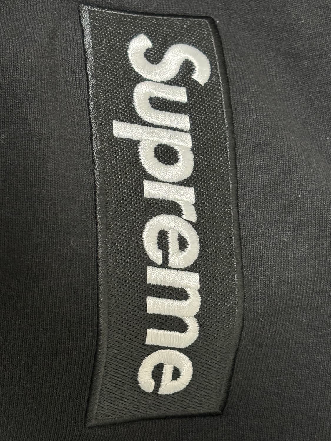 [M] 슈프림 박스 로고 후드 블랙 24FW 상품이미지2