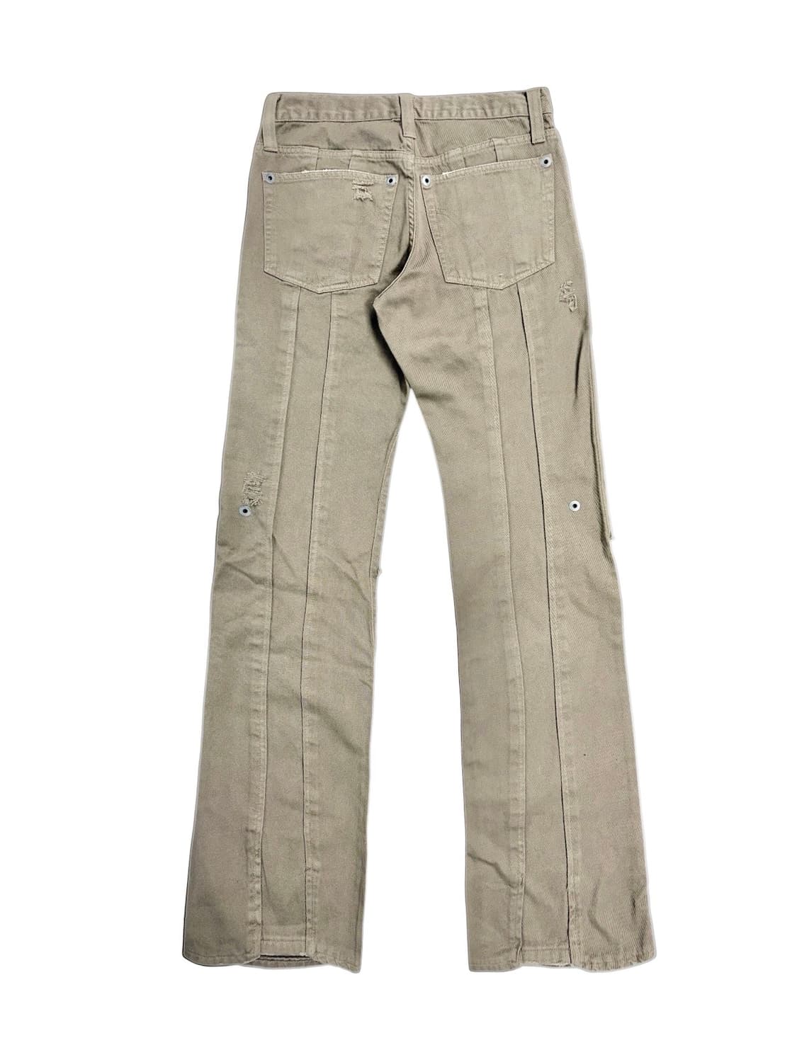 돌체앤가바나 디스트레스드 플레어 데님 팬츠 상품이미지5