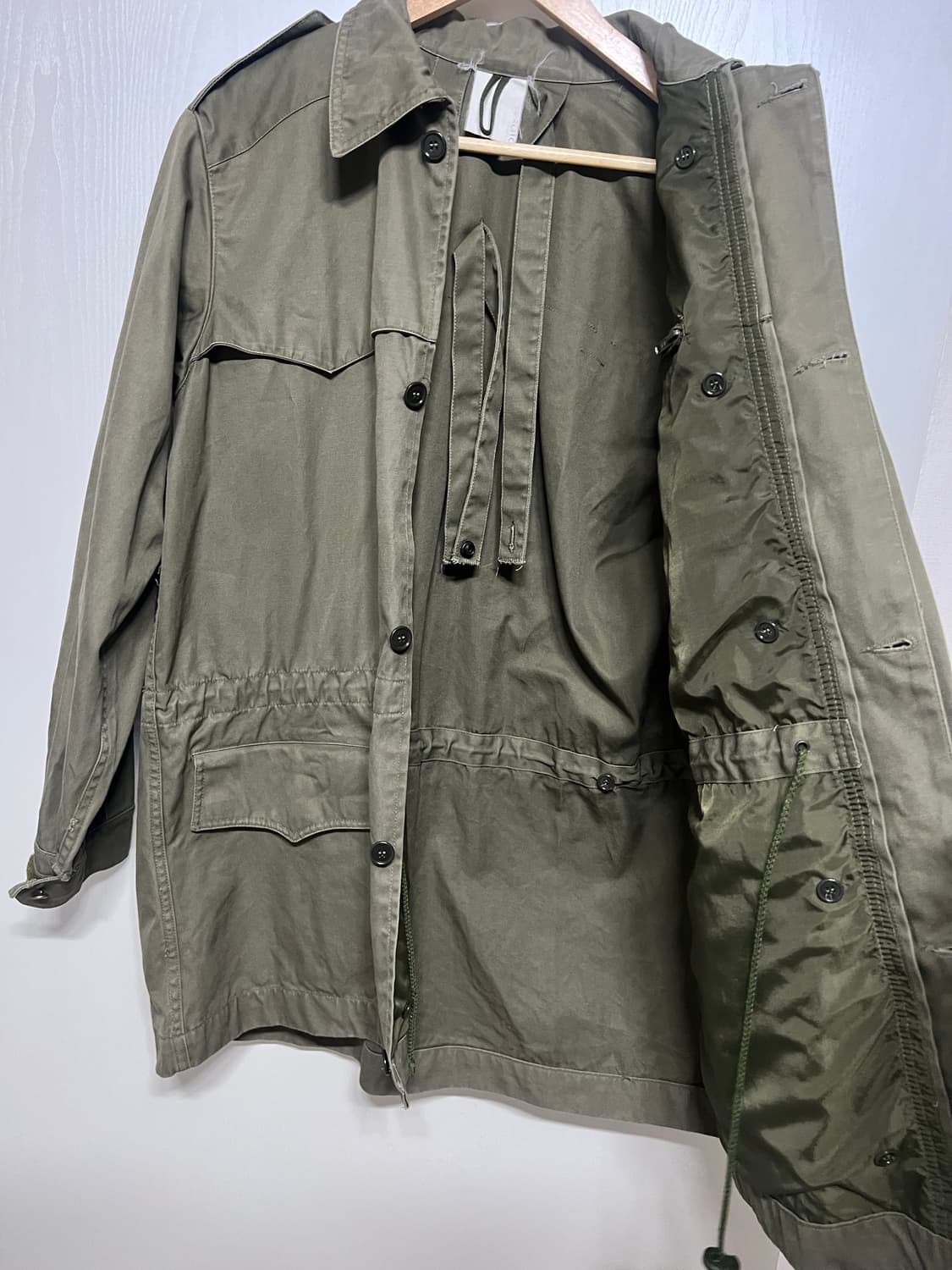 이탈리아군 M75 필드 자켓 (별단추야상) 상품이미지4