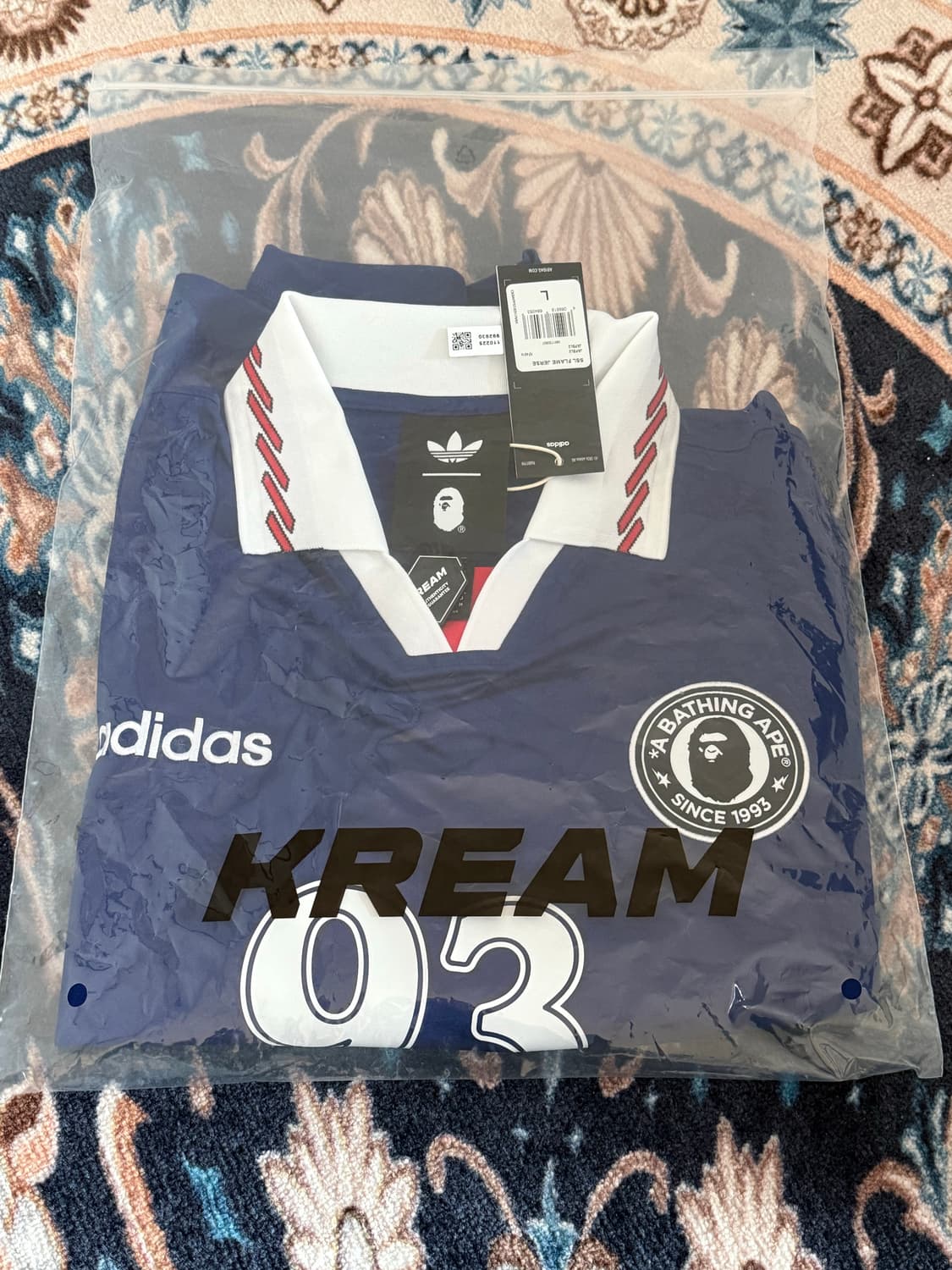 베이프 아디다스 풋볼 저지 (져지) 상품이미지1