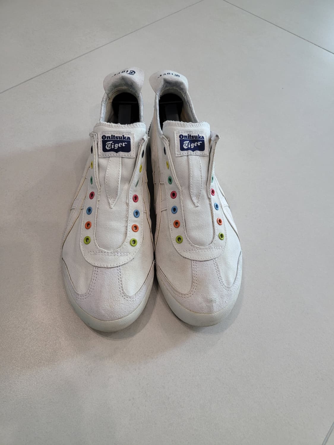 🌈 한정판의 아우라, 오니츠카타이거 멕시코 66 '멀티 아일렛' 슬립온 상품이미지3