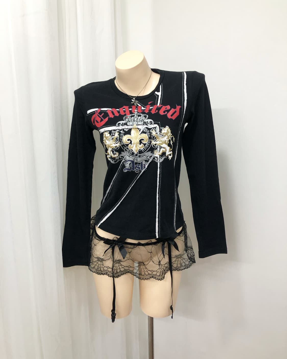 ASK funky graphic long sleeve 상품이미지2