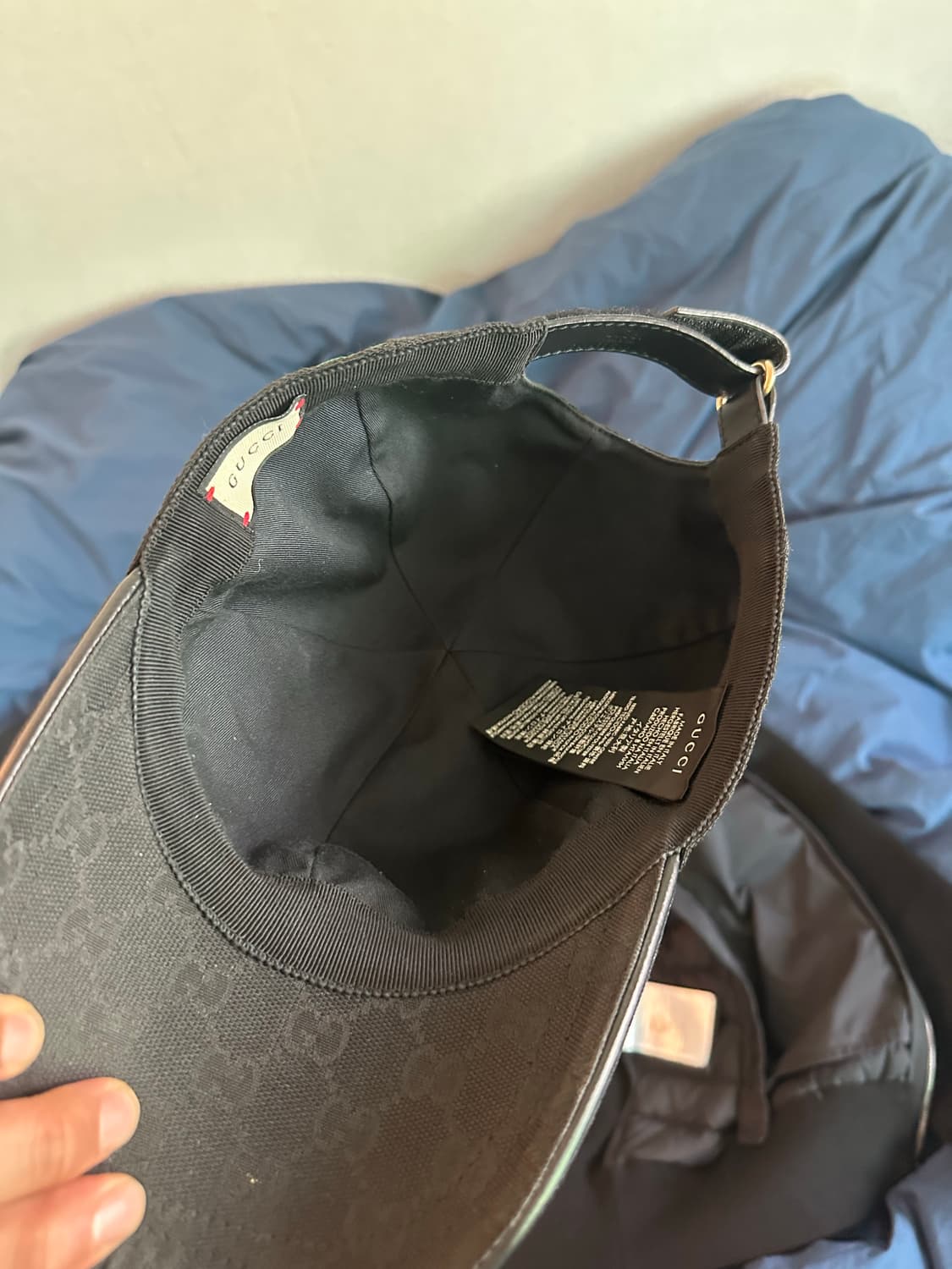 구찌 볼캡 블랙 상품이미지2