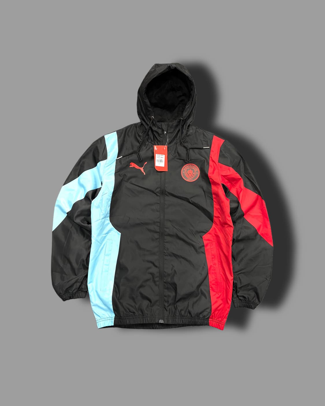 푸마 맨체스터 시티 우븐 바람막이 L (새제품) 상품이미지4