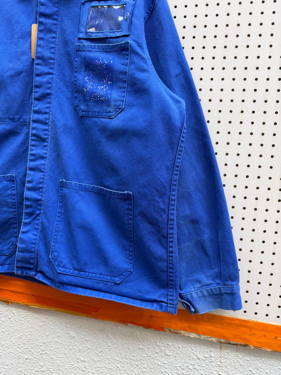 OLD VINTAGE WASHED BLUE 빈티지 프렌치워크자켓 상품이미지6