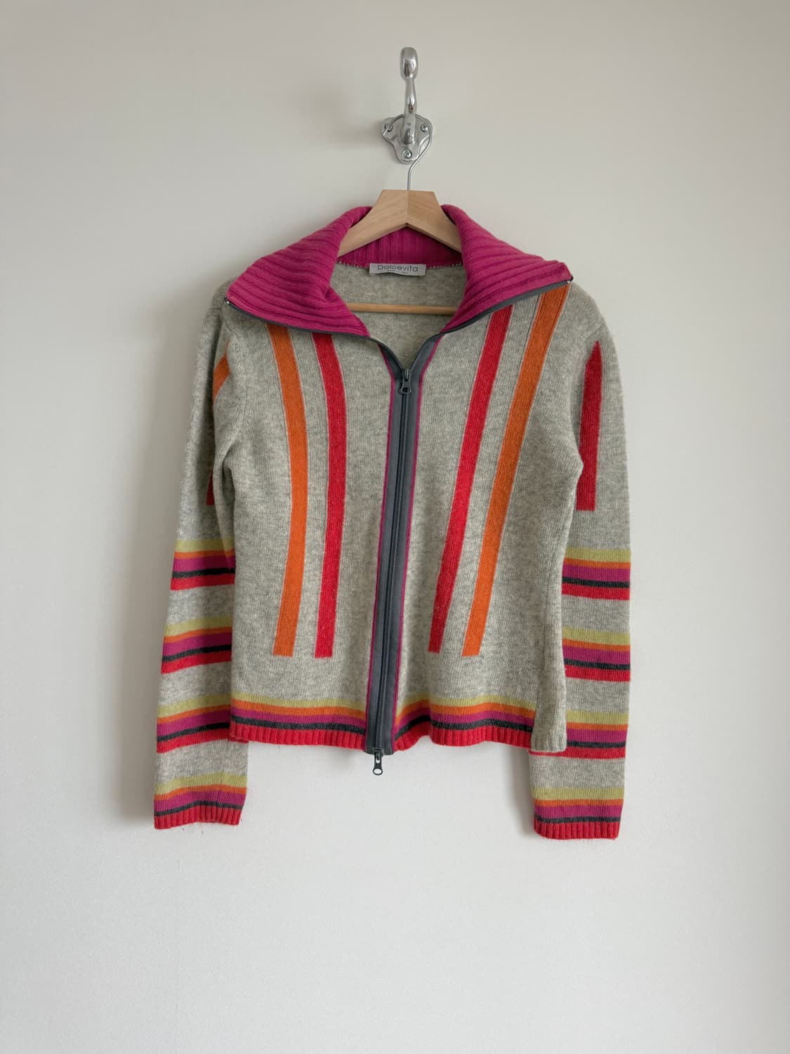 Dolcevita 울 집업 니트 가디건(ITALY) 상품이미지1