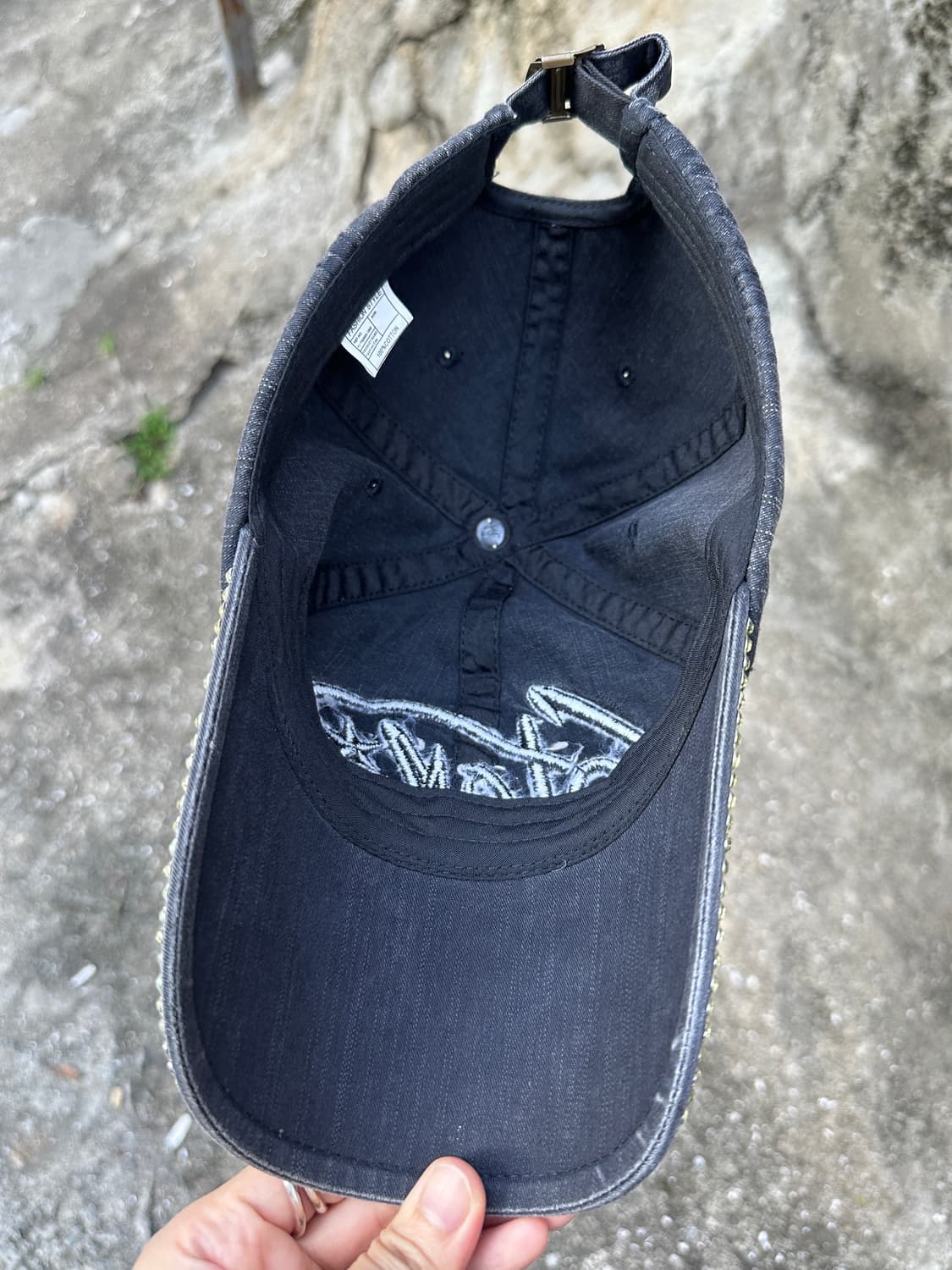 Vintage y2k biz cap gray 상품이미지9