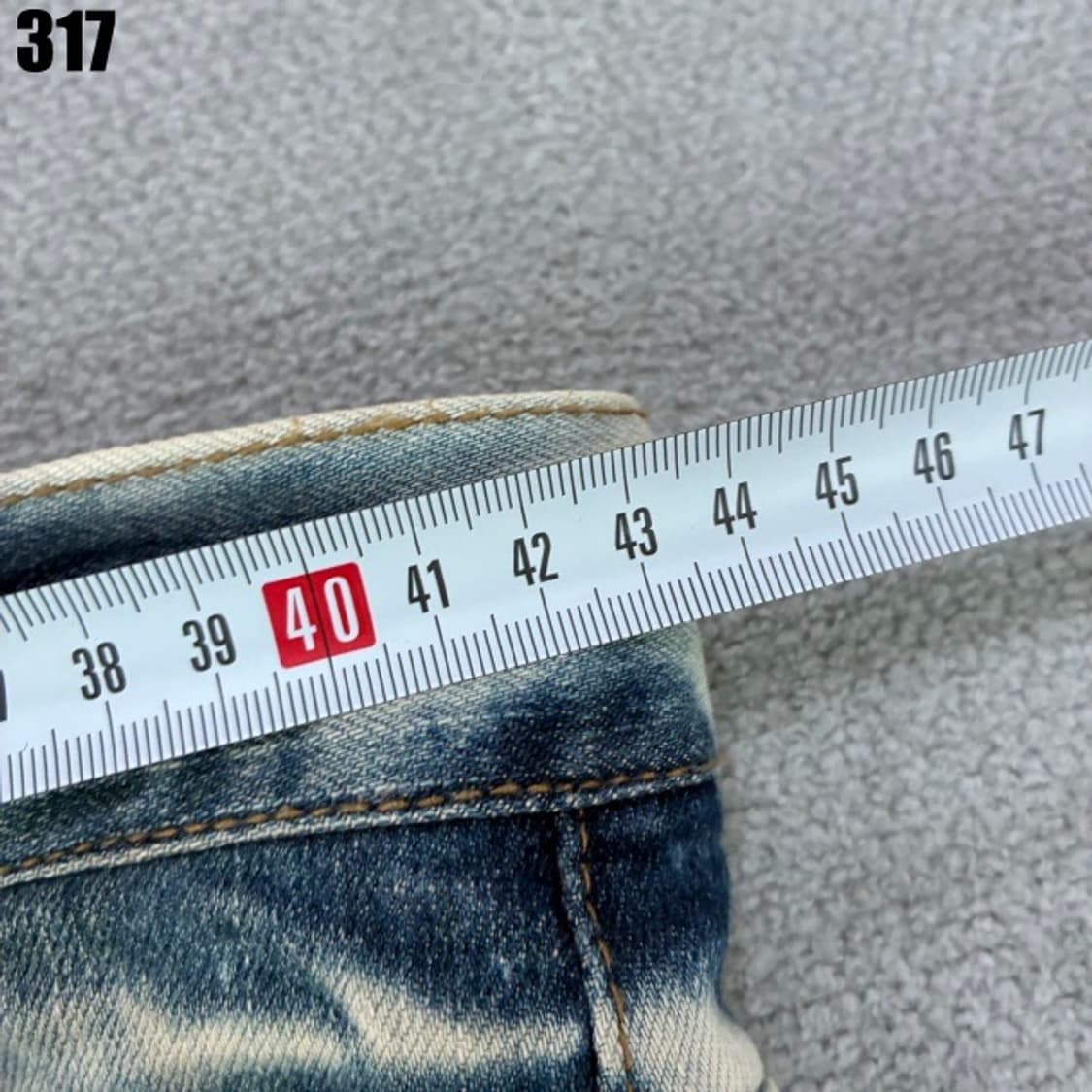 Chase dream 남성 데님 바지 상품이미지5