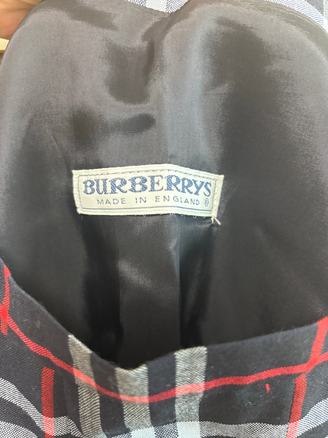 버버리 미디 스커트 상품이미지3