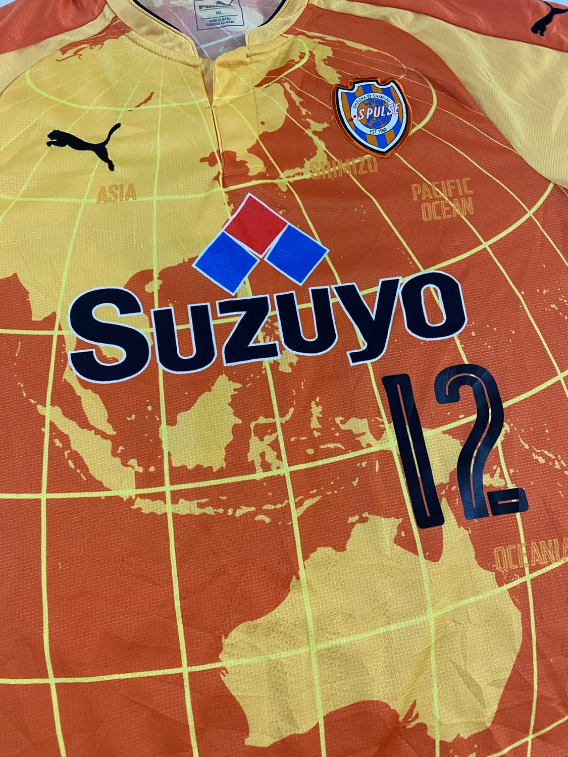 [XXL] 시미즈 에스펄스 S펄스 2016 서포터 반팔 축구 져지 유니폼 상품이미지3
