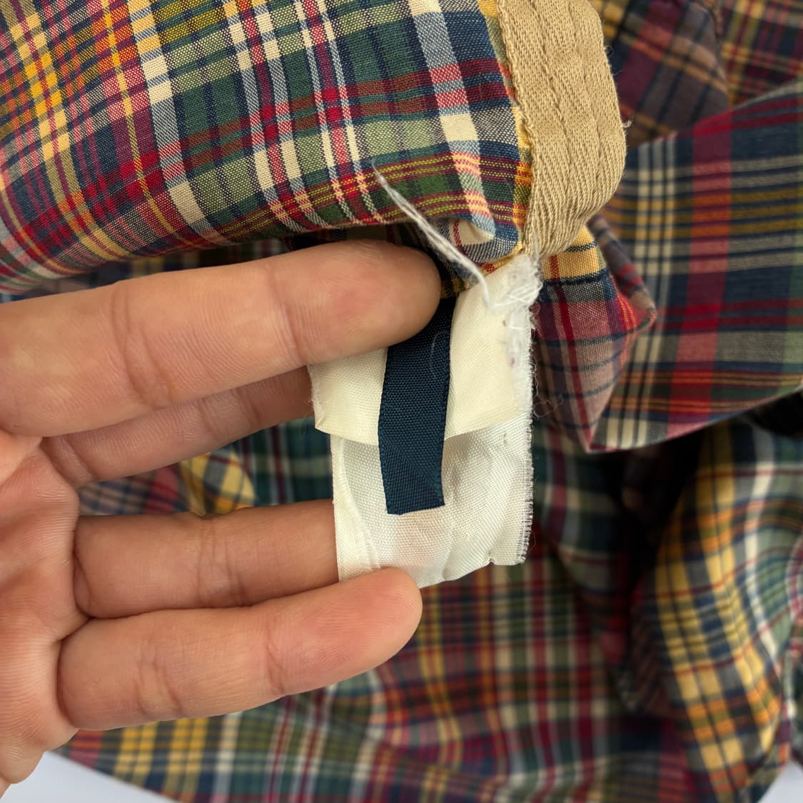 Polo 폴로 랄프로렌 코튼 마드라스 체크 셔츠 상품이미지5