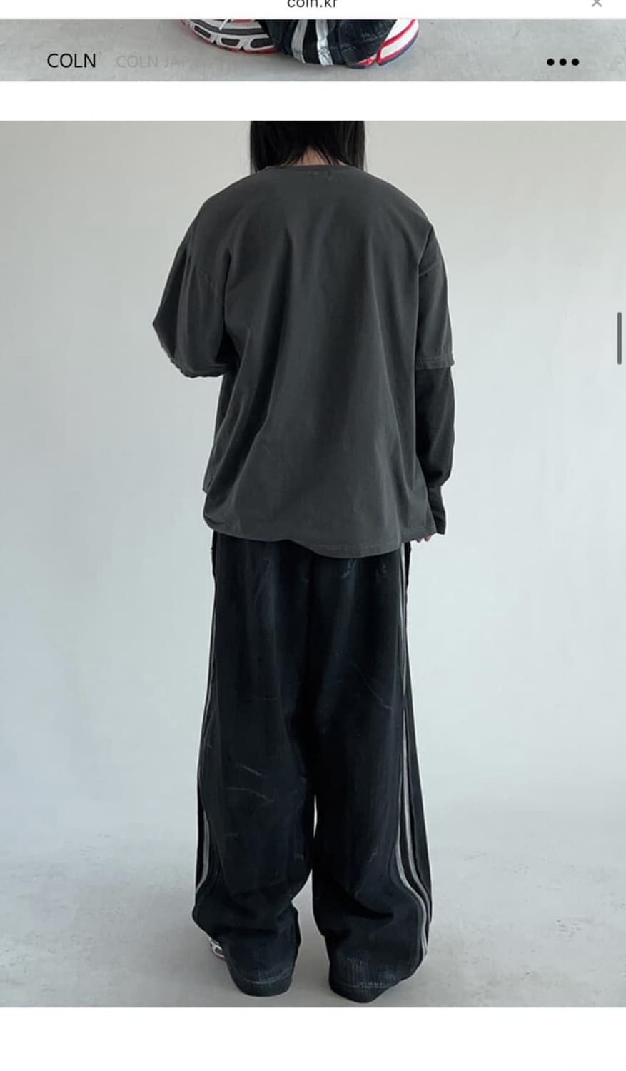 coln dirty track pant 상품이미지4