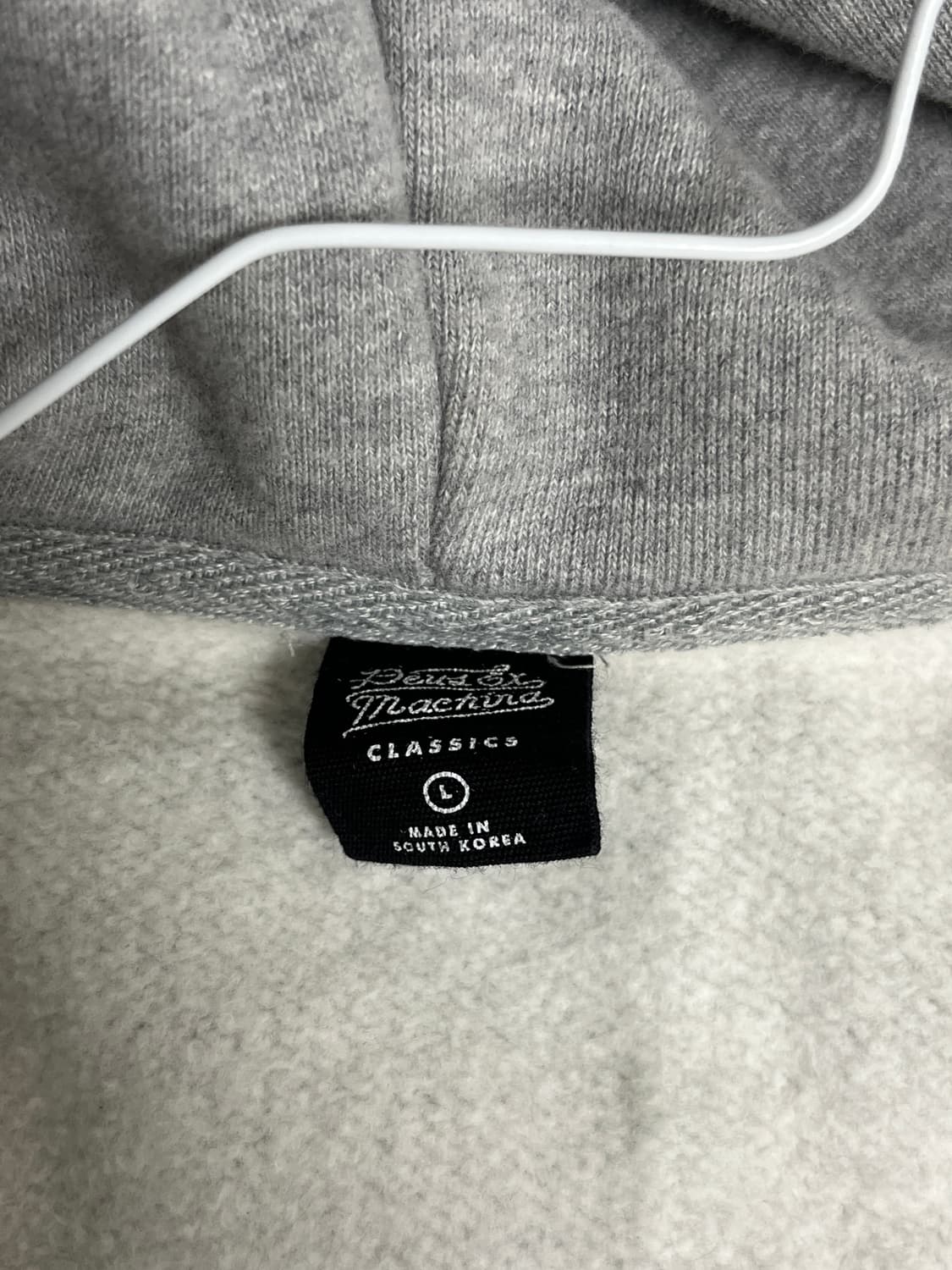 데우스 후드집업 L 상품이미지4