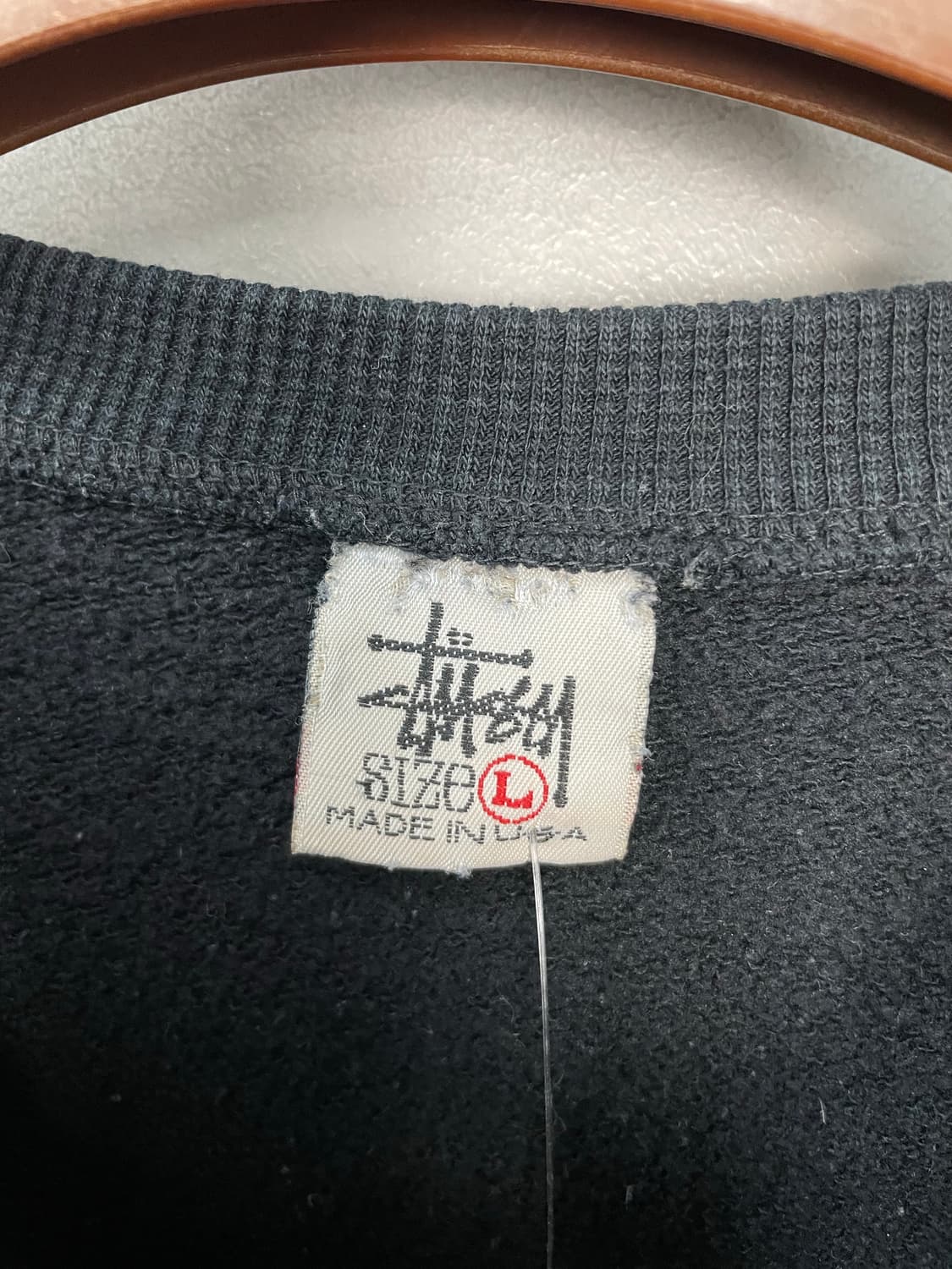 스투시 그래픽 블랙 맨투맨 H2053 상품이미지7