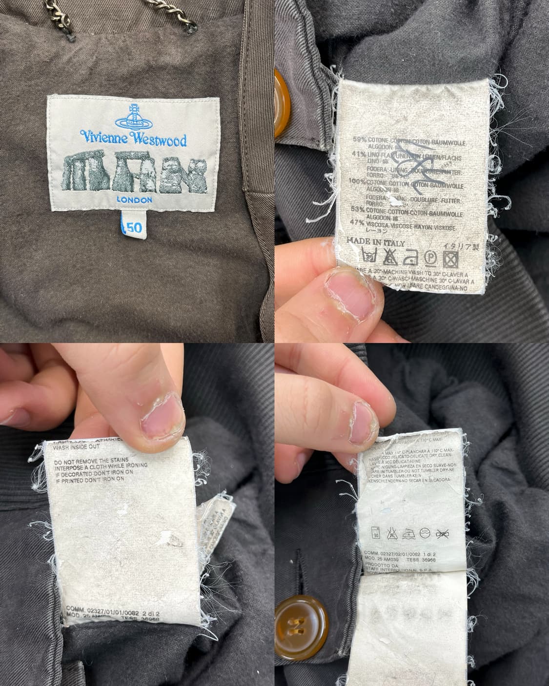 비비안웨스트우드 비대칭 후드 자켓 상품이미지8