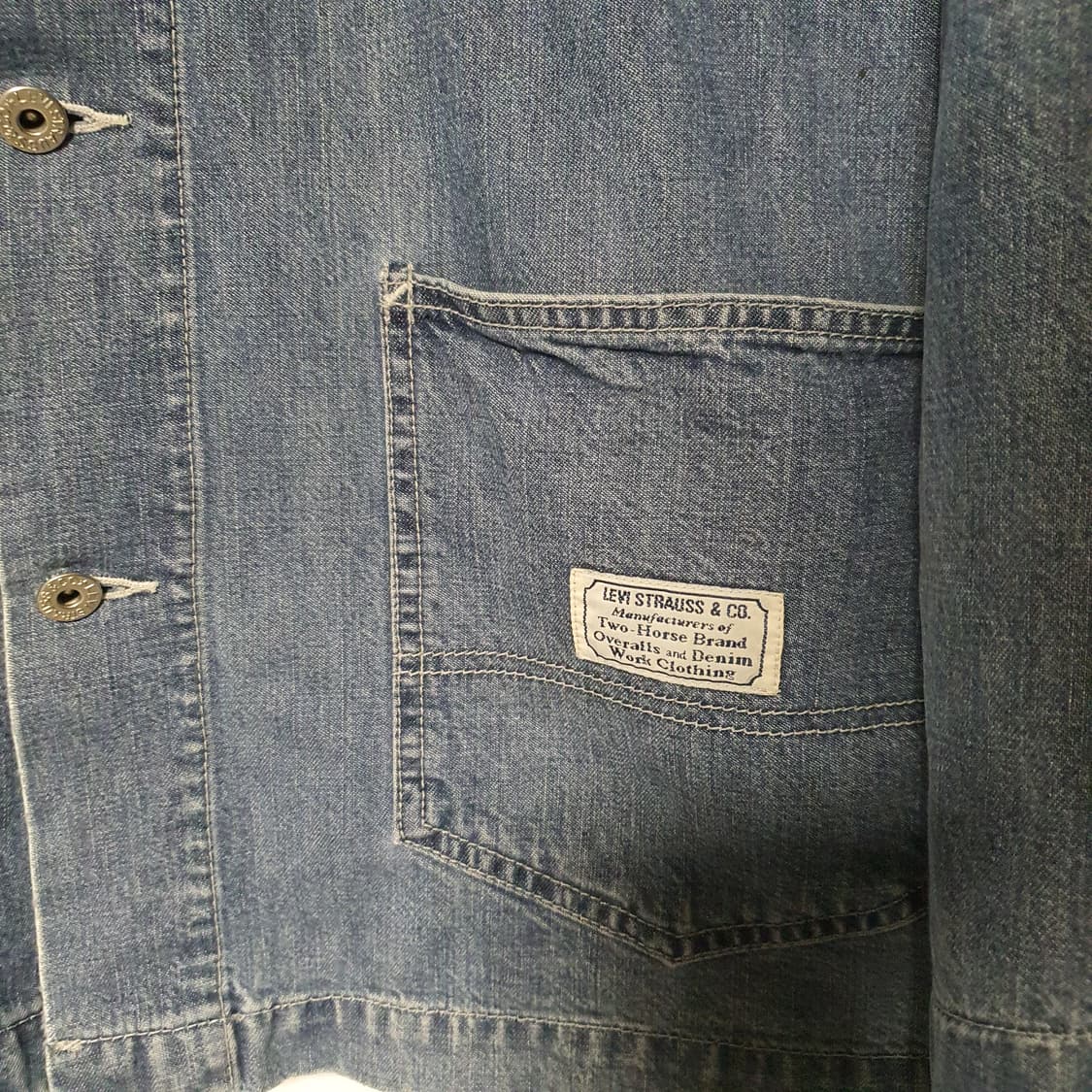 리바이스 빈티지 데님 커버올 자켓 상품이미지4