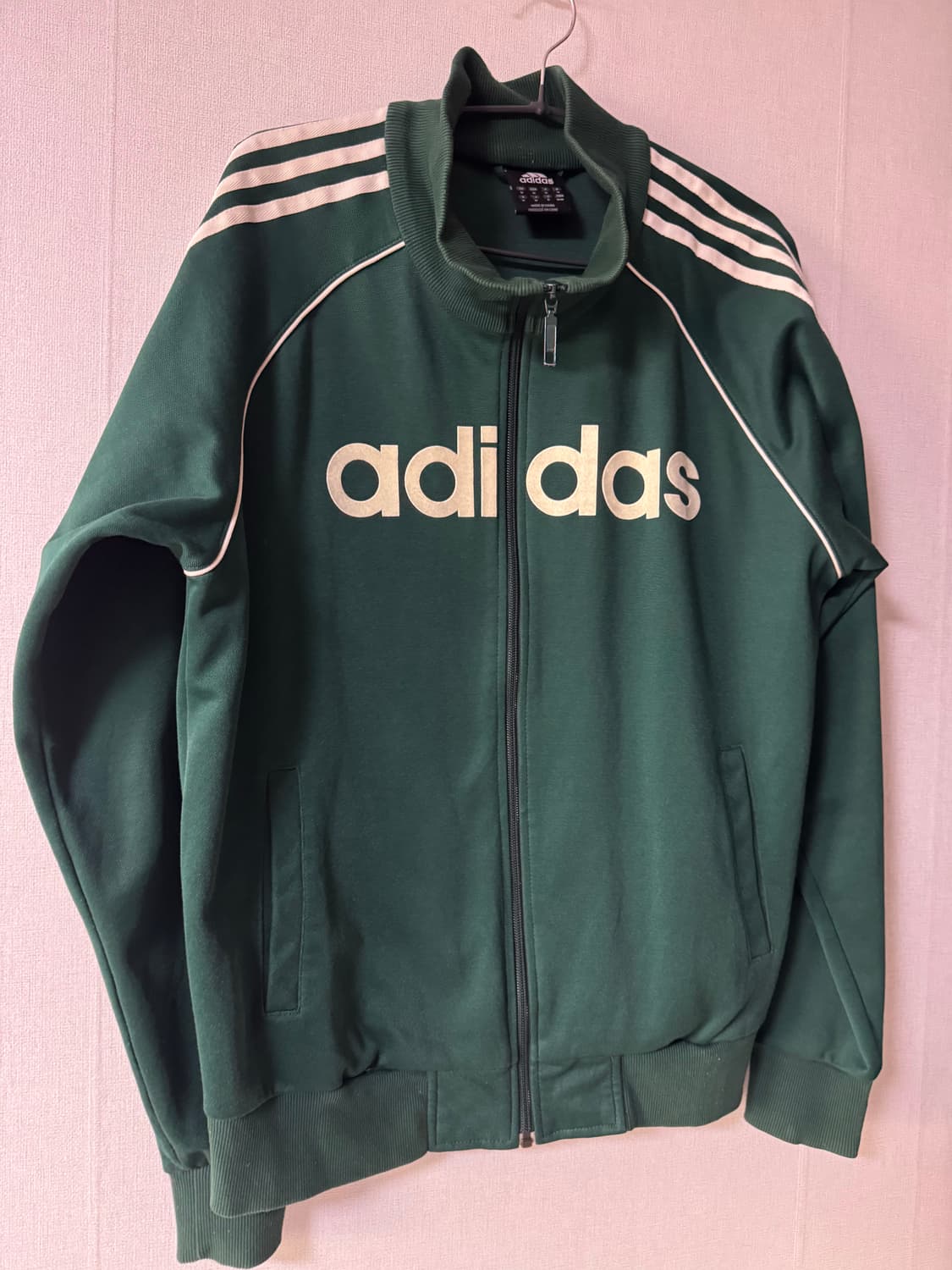 아디다스 빈티지그린 스펠링 져지 상품이미지1