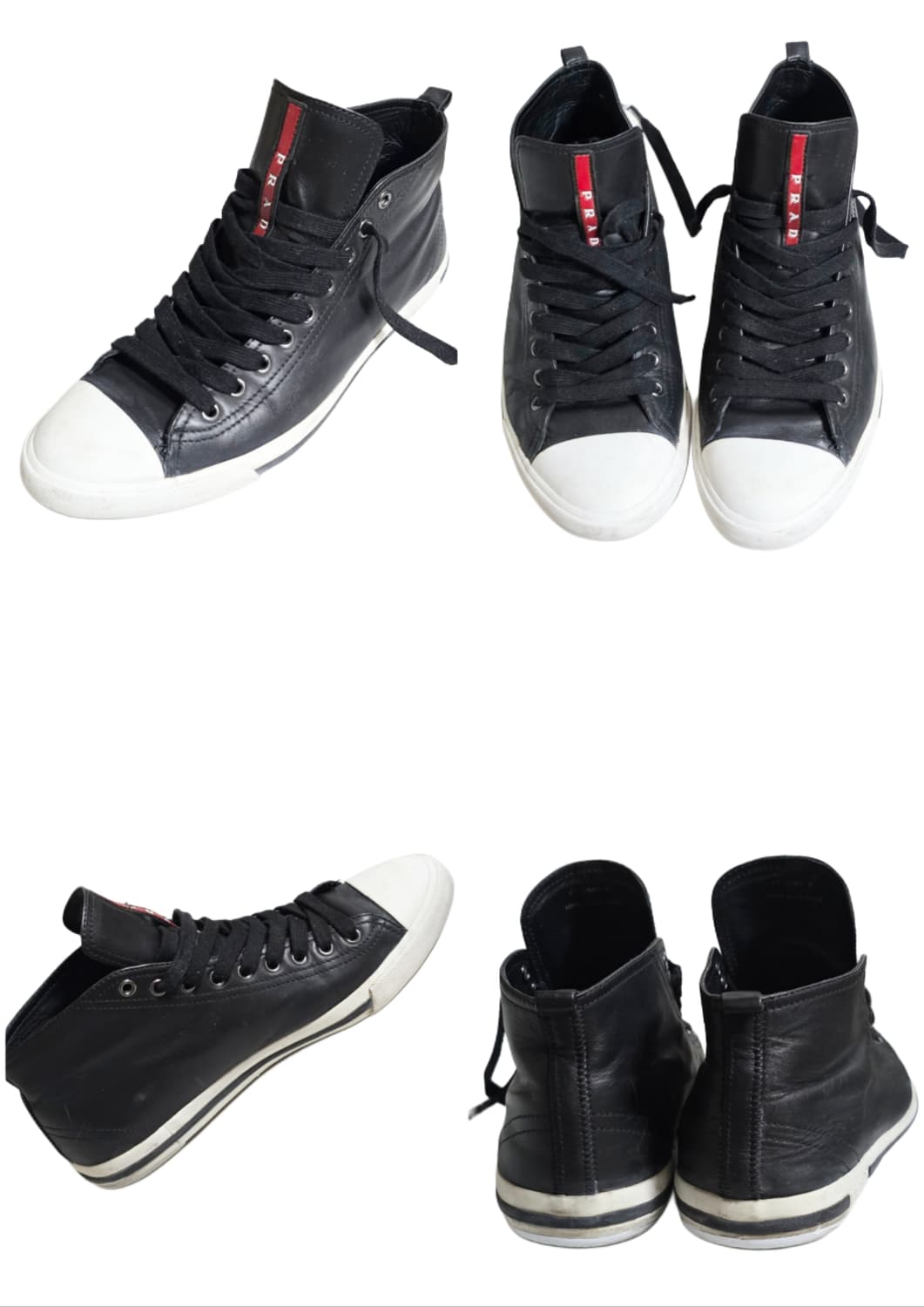 프라다 하이탑 스니커즈/남265~270 상품이미지1