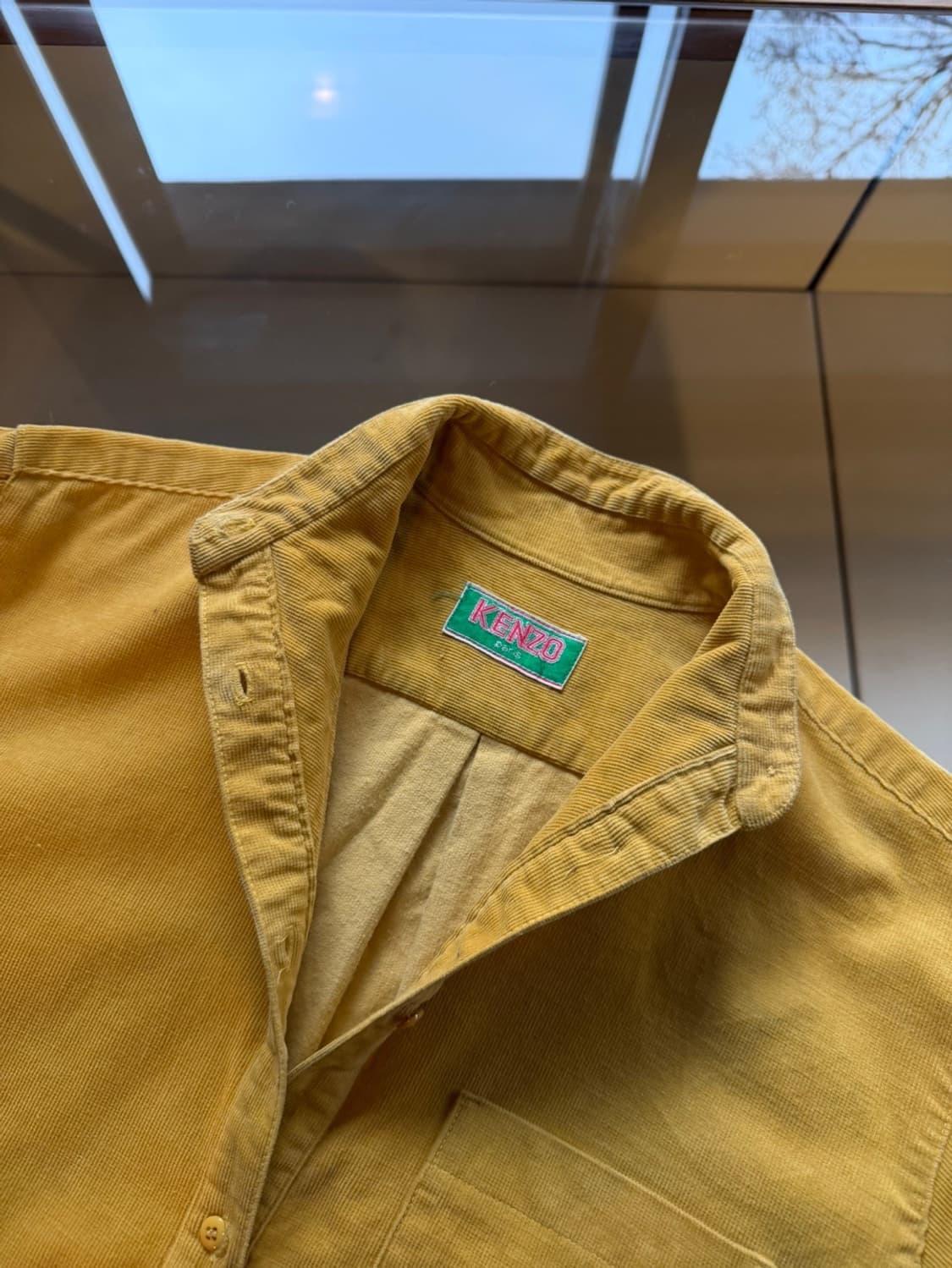 80s 겐조 코듀로이 셔츠 55~66 상품이미지9