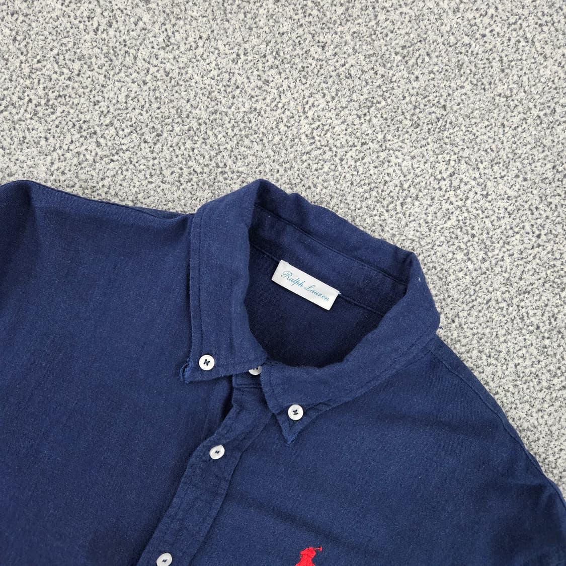 [실측확인] 폴로 랄프로렌 캐시미어 스몰로고 긴팔 셔츠 1103JM2 상품이미지2