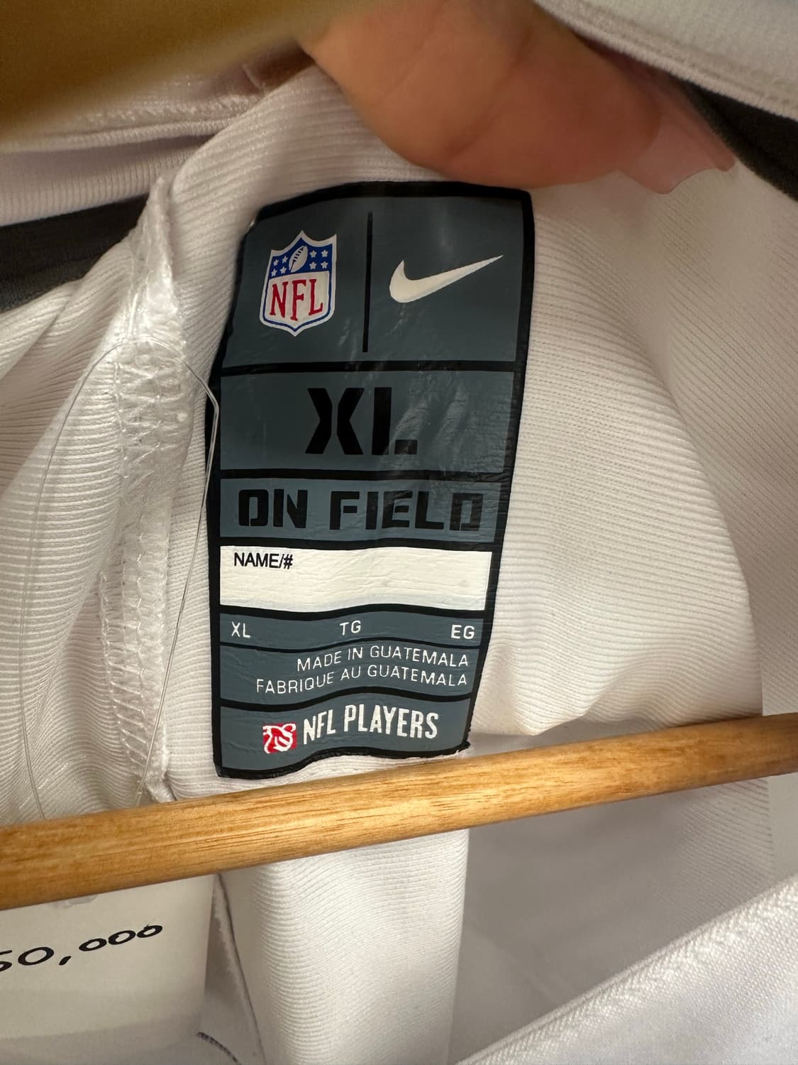 NIKE NFL 바이킹스 블록코어 풋볼져지 상품이미지6