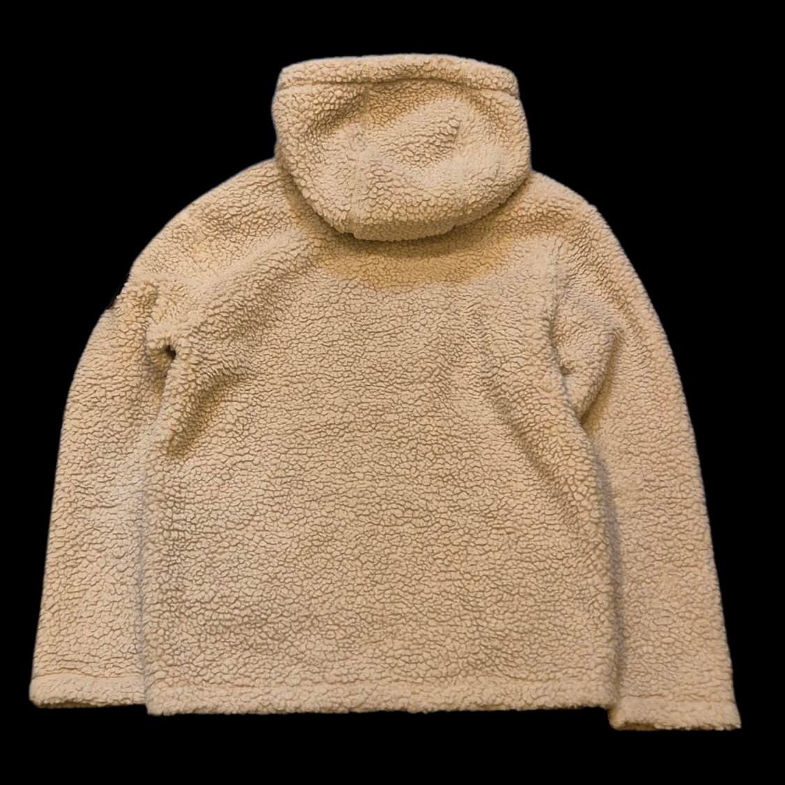 M 내셔널지오그래픽 베이지 후리스 후드집업  상품이미지2