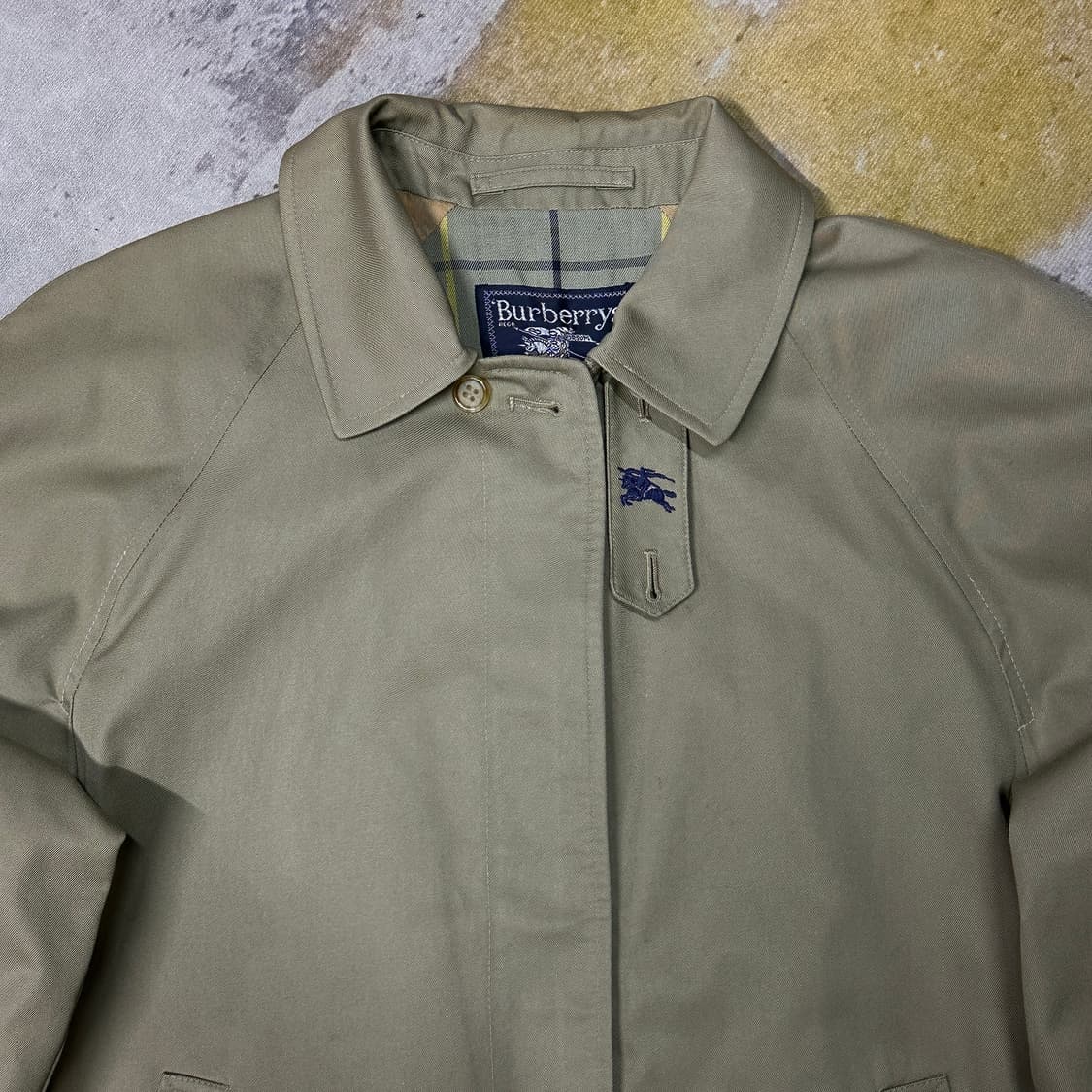 버버리 리메이크 정품 베이지 자켓  상품이미지2