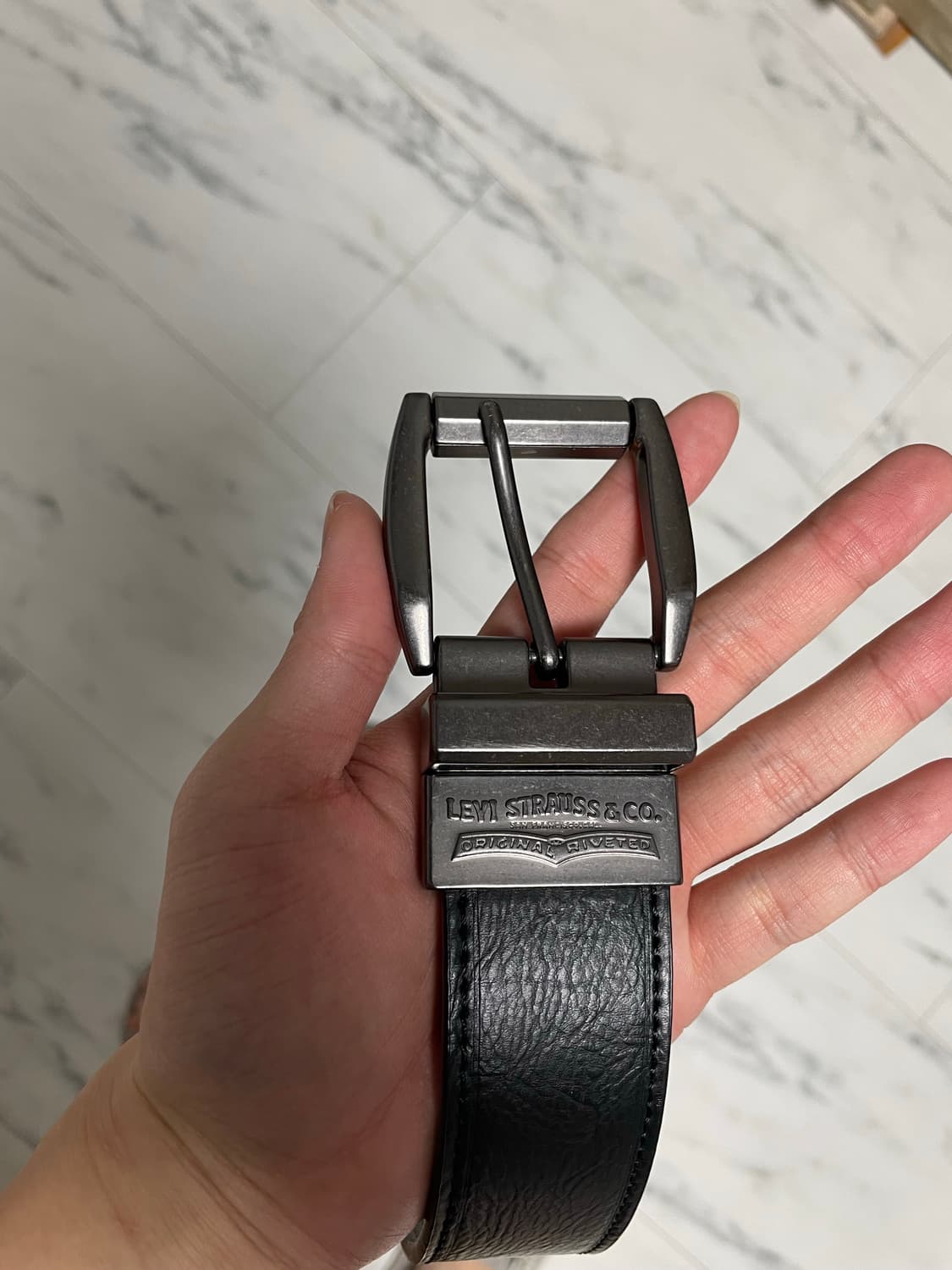 리바이스 레더 벨트 상품이미지1
