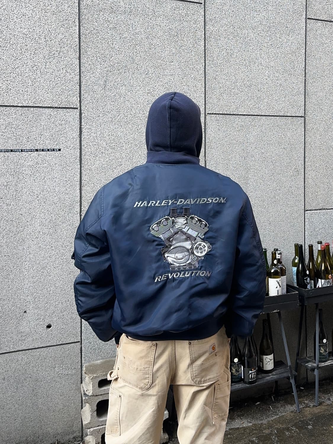 00’s Harley Davidson Revolution bomber 상품이미지1