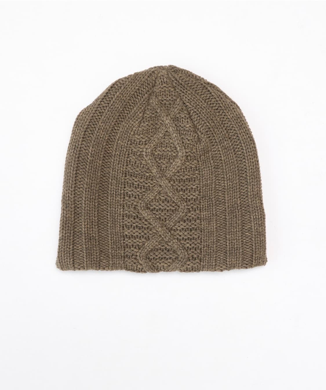 해칭룸 자카드 빅 비니 카키 상품이미지1