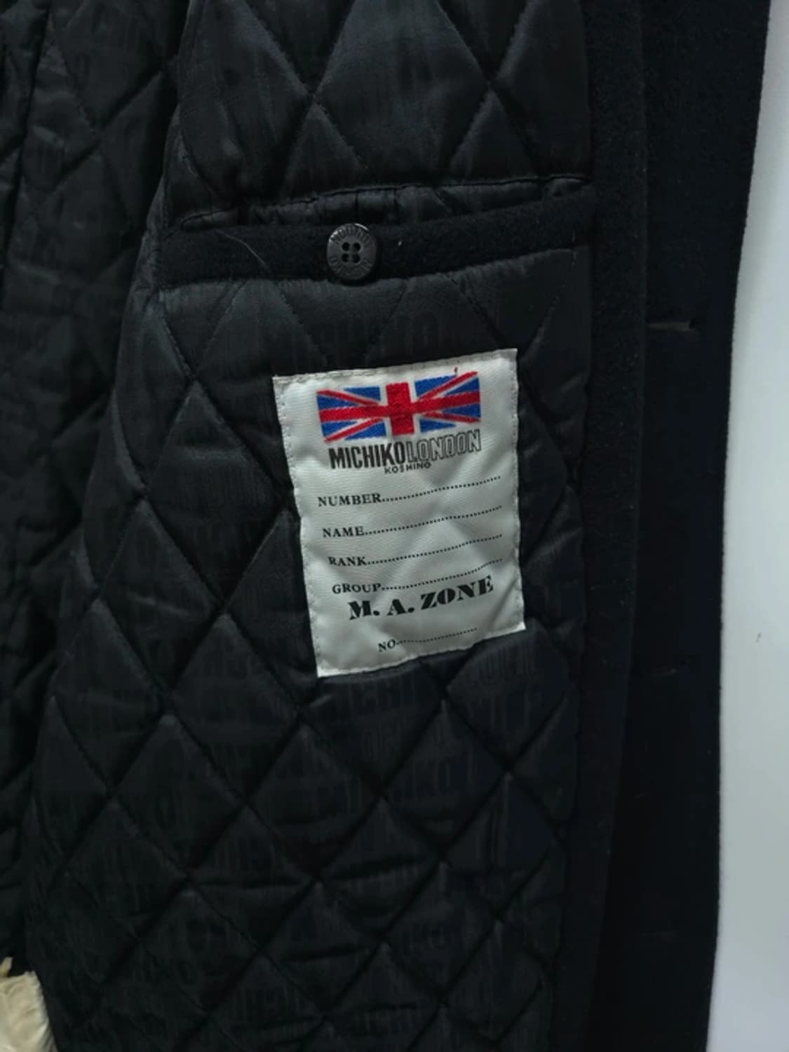 미치코 코시노 런던 모직 맥코트 (남성100~105) 상품이미지9