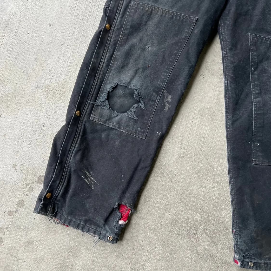 빈티지 칼하트 워크웨어 오버롤 팬츠 상품이미지2