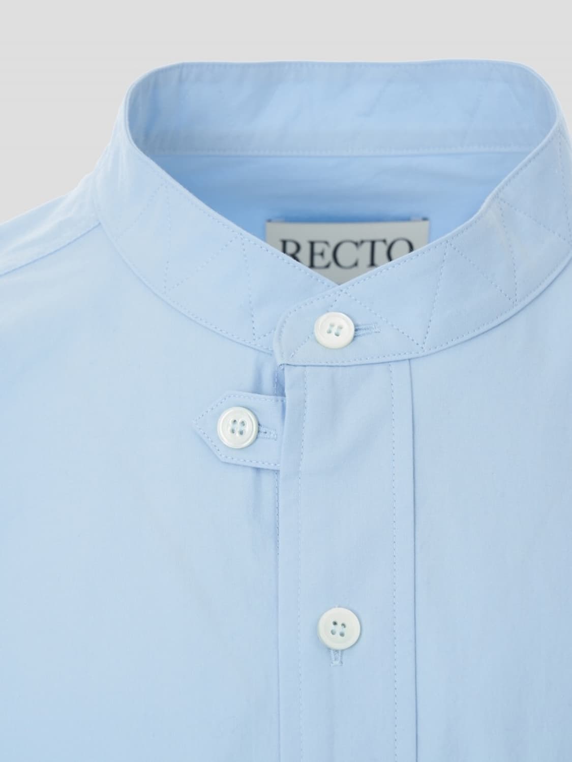 [M]렉토 파비오 차이나 카라 셔츠 스카이블루 상품이미지3