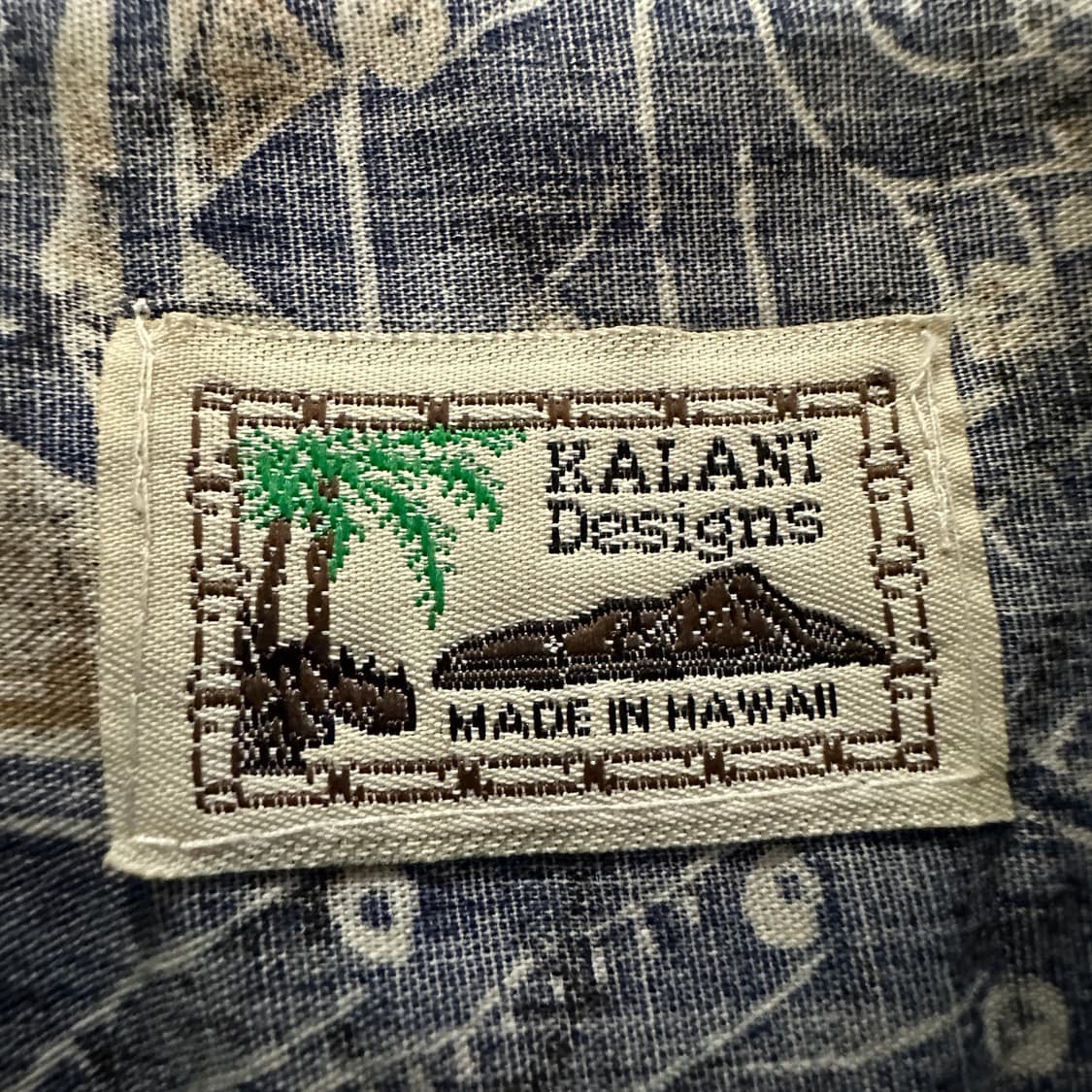 VINTAGE usa made hawaiian shirt half 상품이미지5