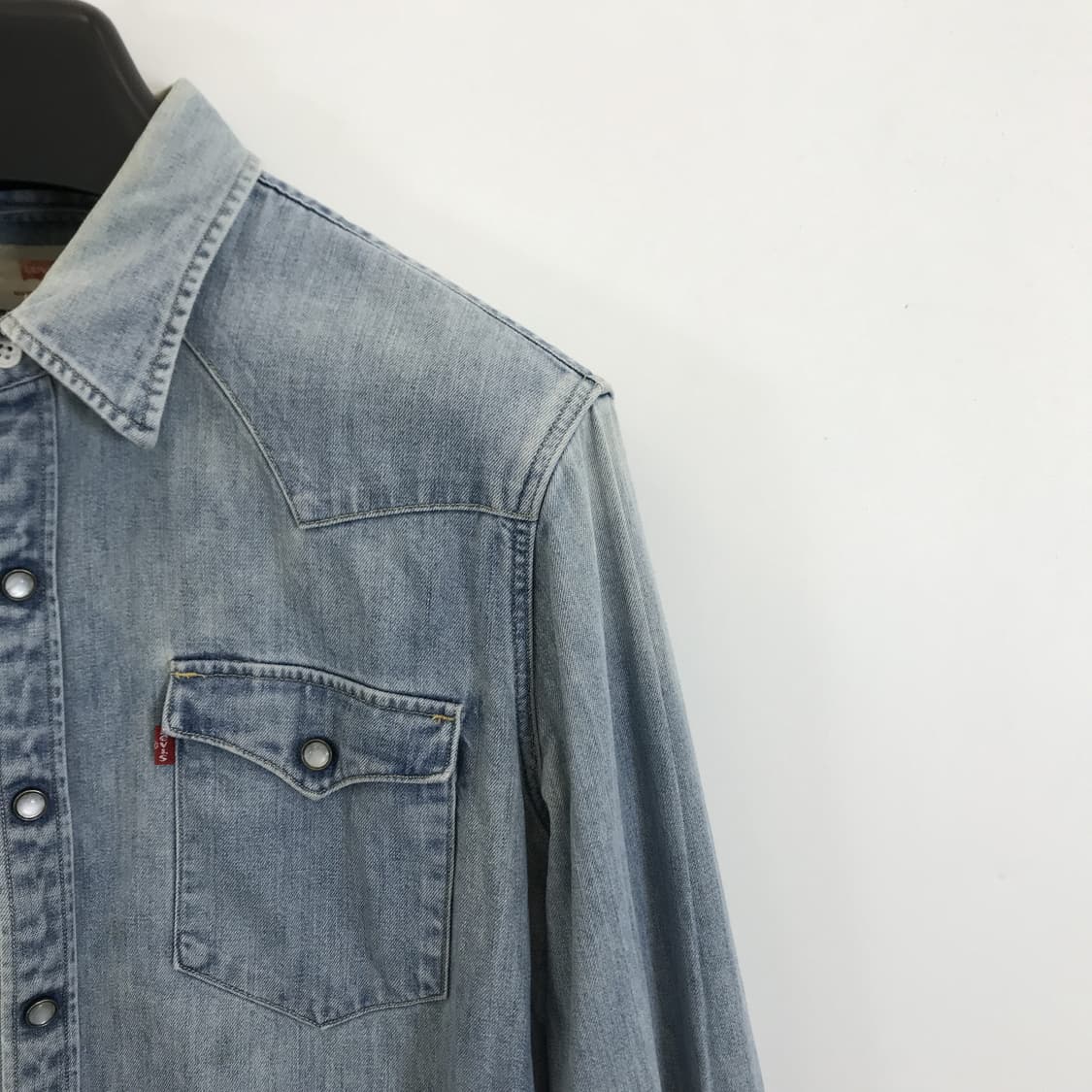 리바이스 웨스턴 데님셔츠 [M] 상품이미지2