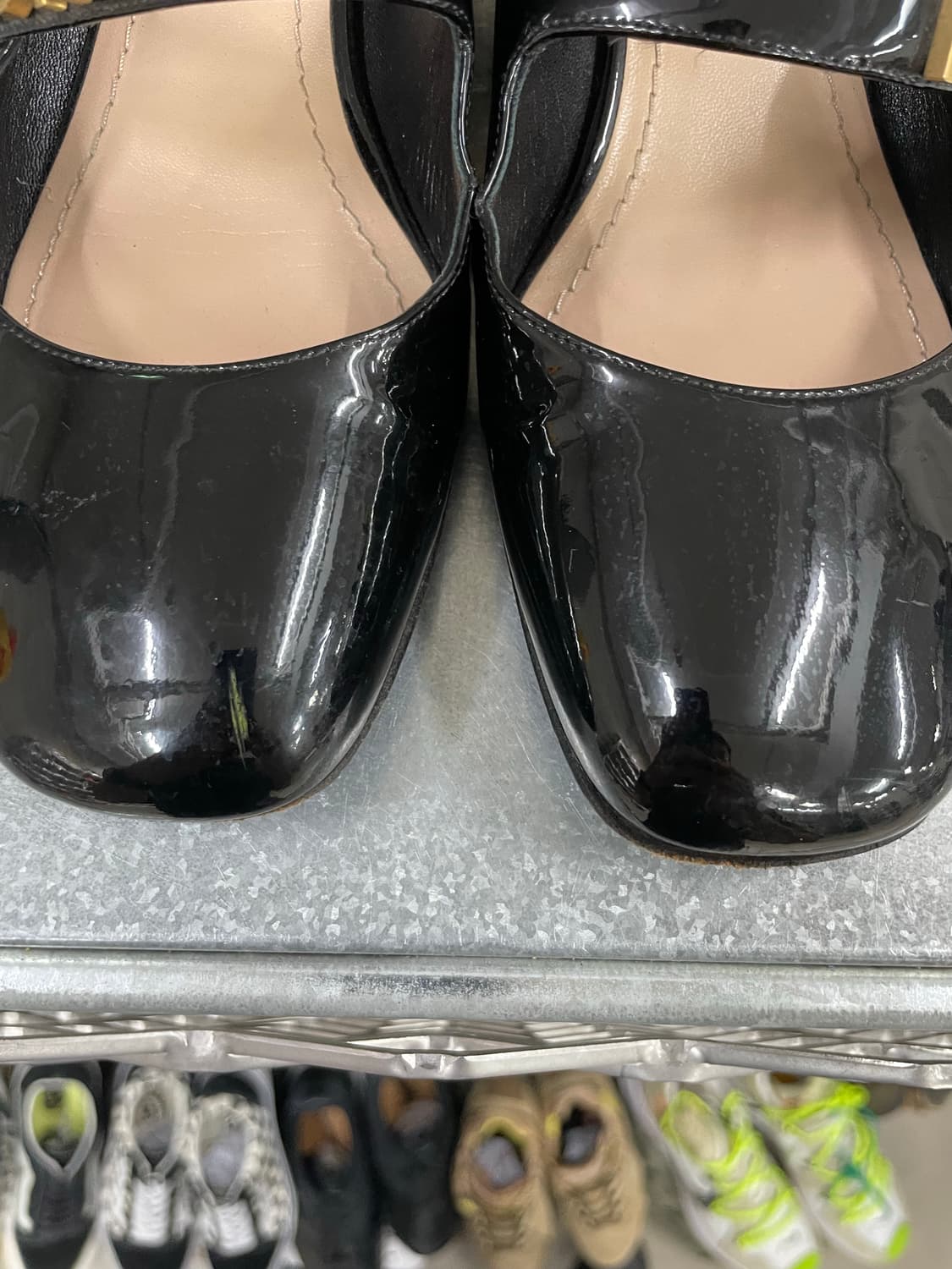 디올 블랙 메리제인 펌프스 38.5 상품이미지7