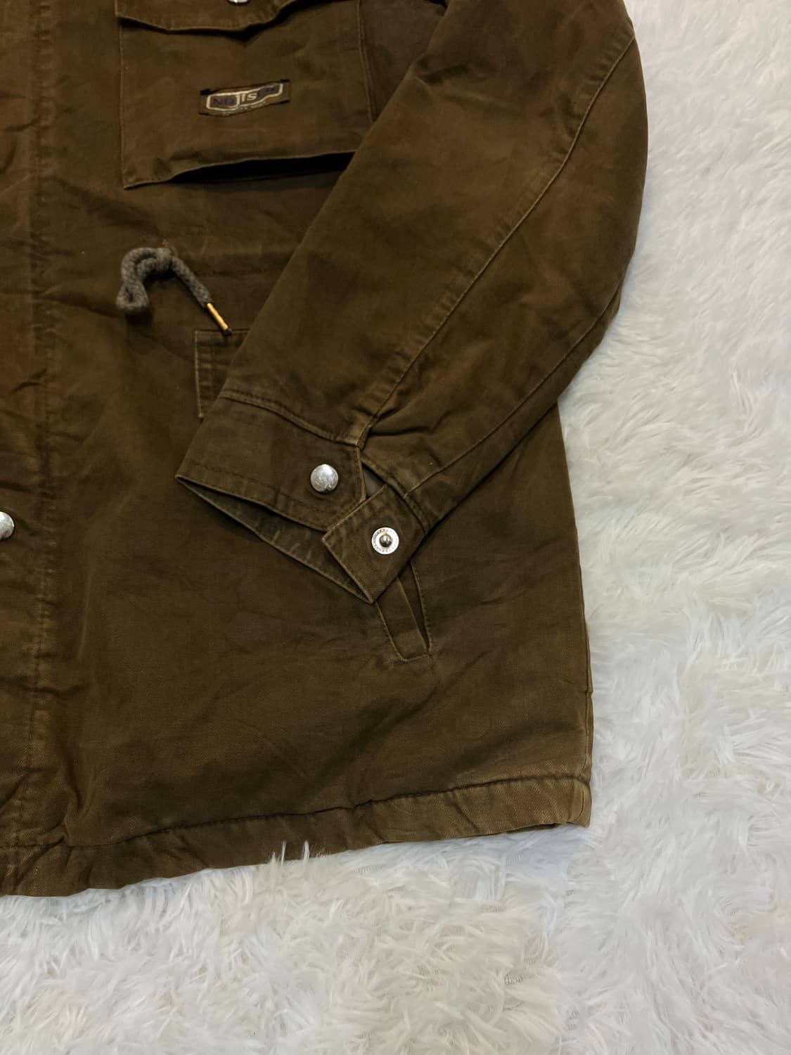 브라운 워크 집업 점퍼611 상품이미지4