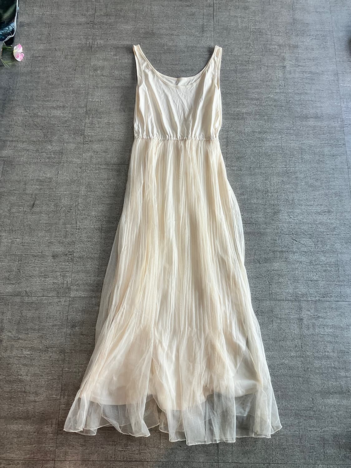 일본빈티지 달천깔페어리 프린세스깔 공주풍 샤 슬립원피스 상품이미지1