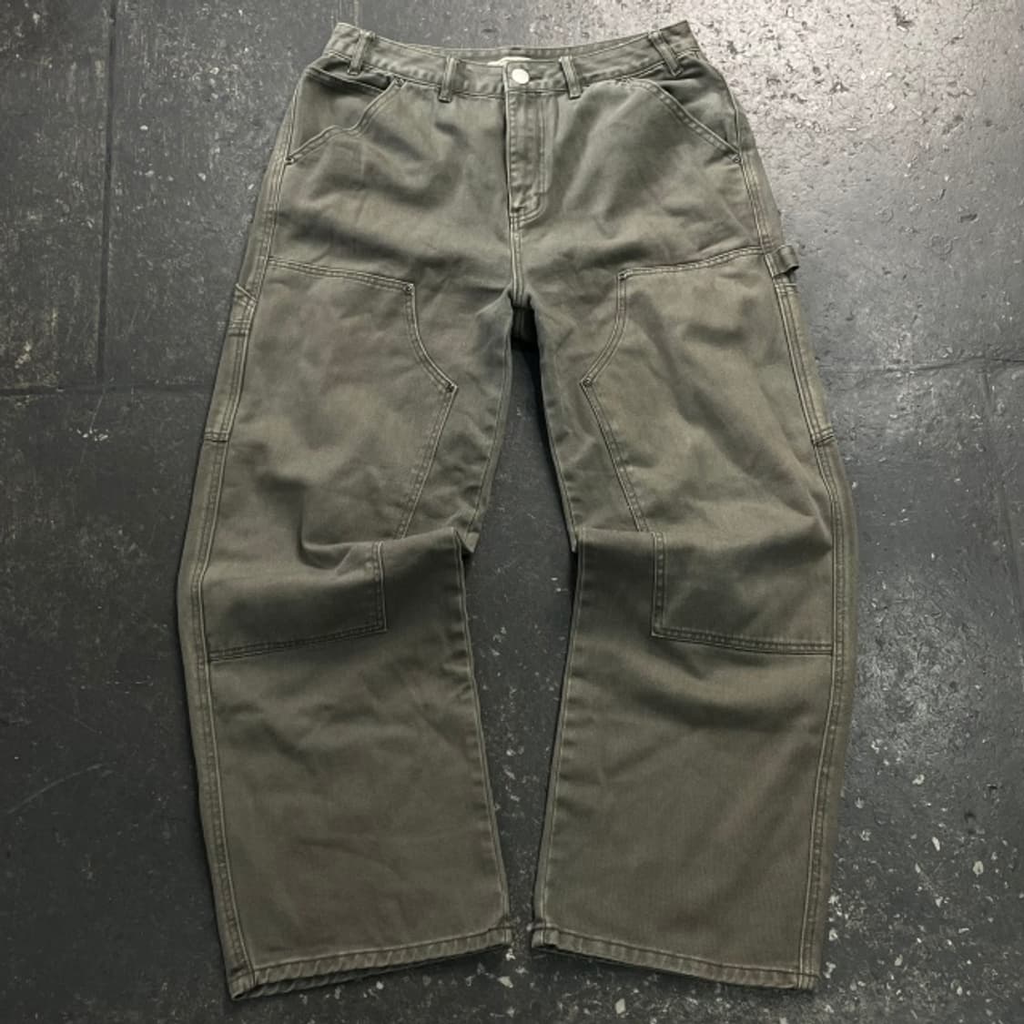 100 엑스컨테이너 더블니 팬츠  상품이미지1