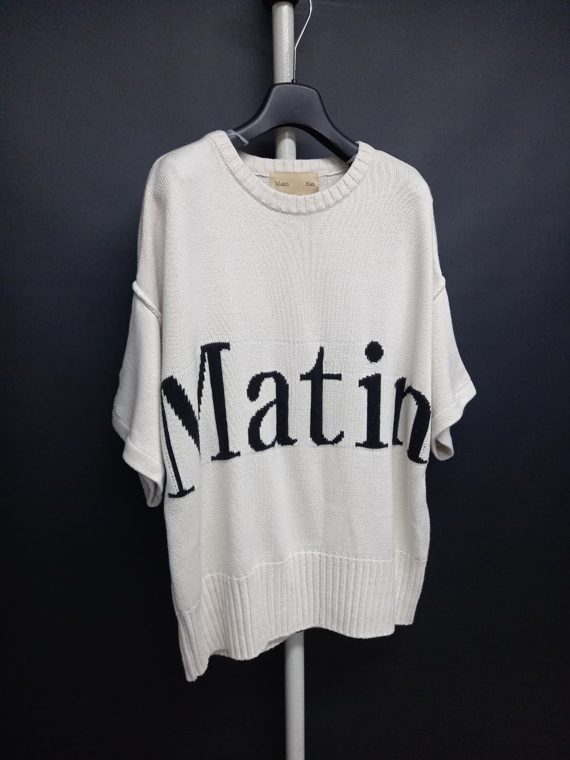 마뗑킴 춘하추 루즈박시핏 니트 F 44-77 상품이미지3