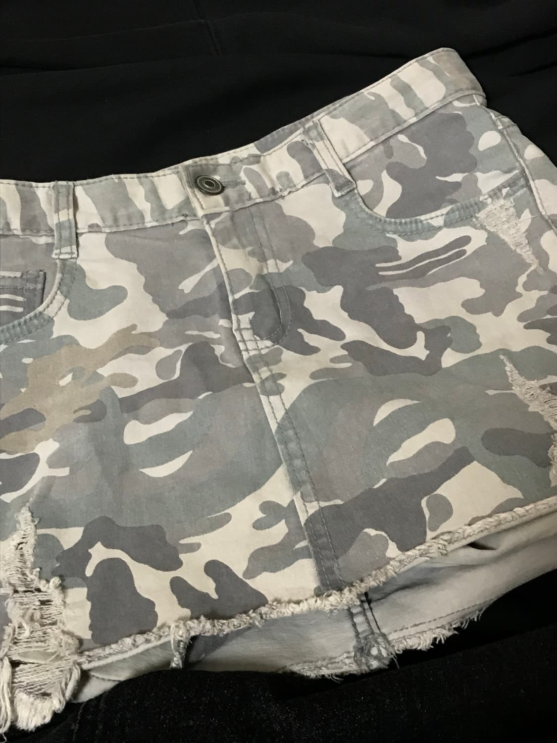 Vintage grey cargo skirt 상품이미지2