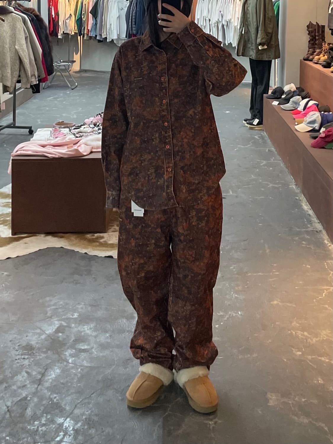 디스이즈네버댓 코듀로이 폴로랄 팬츠 H1902 상품이미지1