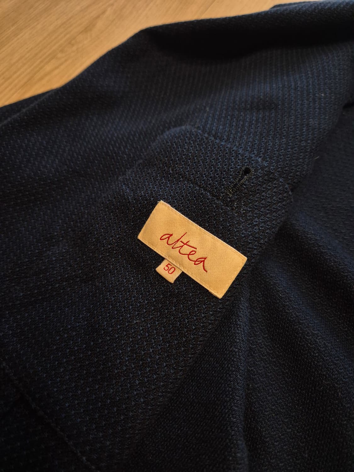 Altea 다크네이비 코튼 자켓 상품이미지3