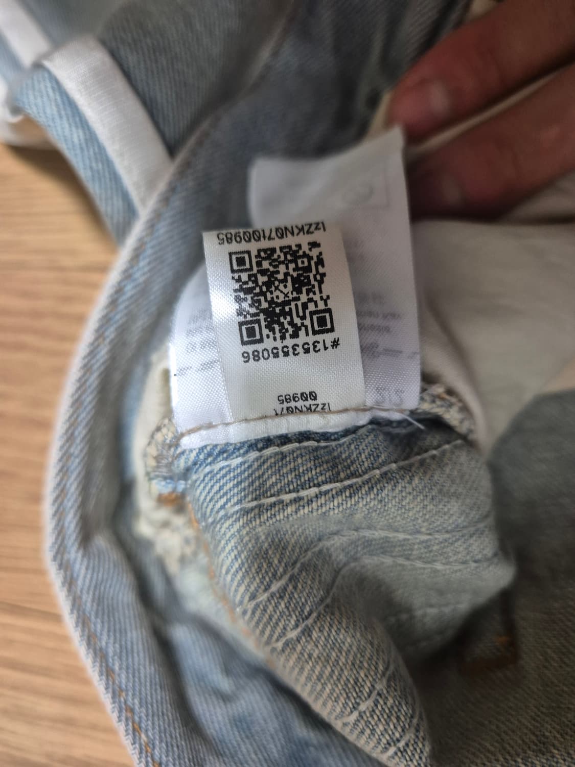 아디다스 트레포일 아딜레늄 시즌 3 루즈핏 데님팬츠 상품이미지5